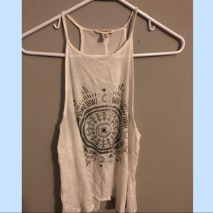White billabong halter top